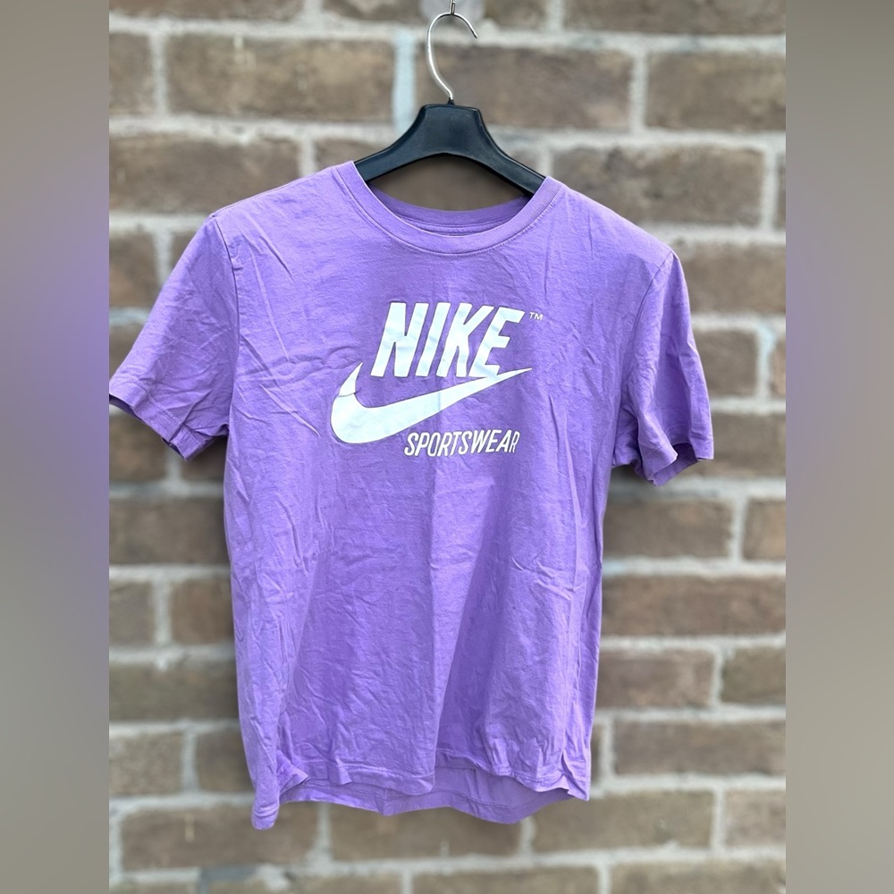 Nike Lavender Tee with Logo